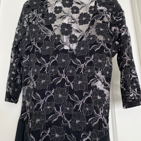 NWT Classique Black Lace Dress - Picture 3 of 3